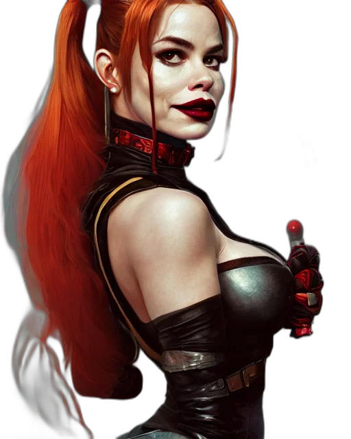 comic book art, concept art, fantasy art, photorealistic, red, dark, highly, detailed transparent PNG cut-out