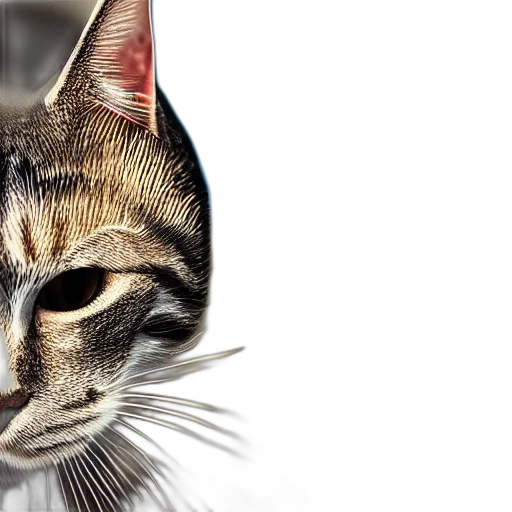 animal, staff, face, photorealistic transparent PNG cut-out