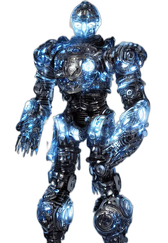 robot, creature, weapon, concept art transparent PNG cut-out