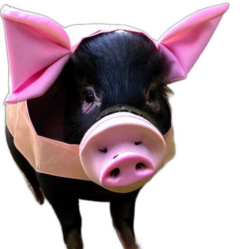animal, mask, face, hat transparent PNG cut-out