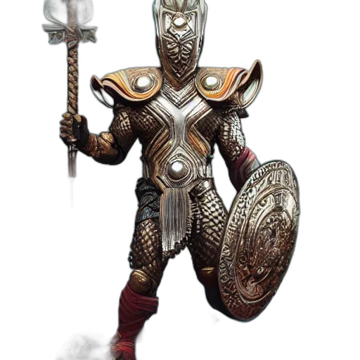sword, staff, weapon, robot transparent PNG cut-out