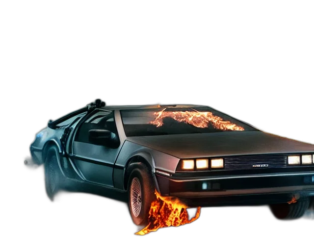 car, jacket, robot, weapon, vaporwave, concept art, cyberpunk, photorealistic transparent PNG cut-out