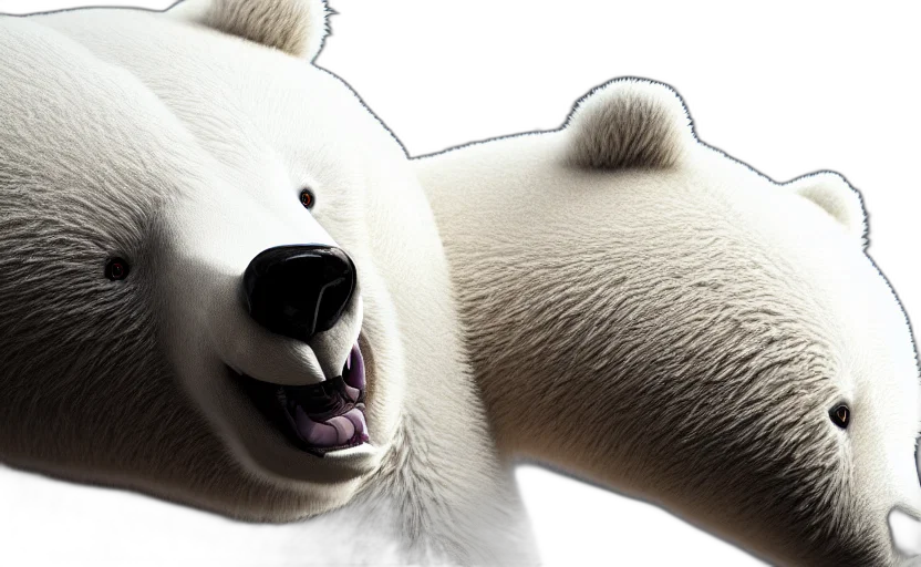 animal, 3d render, photorealistic, concept art transparent PNG cut-out