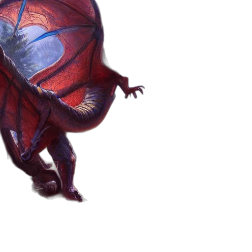 dragon, creature, animal, mask, concept art, 3d render, fantasy art, photorealistic transparent PNG cut-out