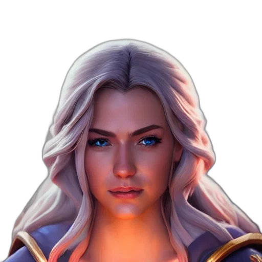 face, staff, crown, fantasy art, concept art, pixel art, 3d render, realistic transparent PNG cut-out