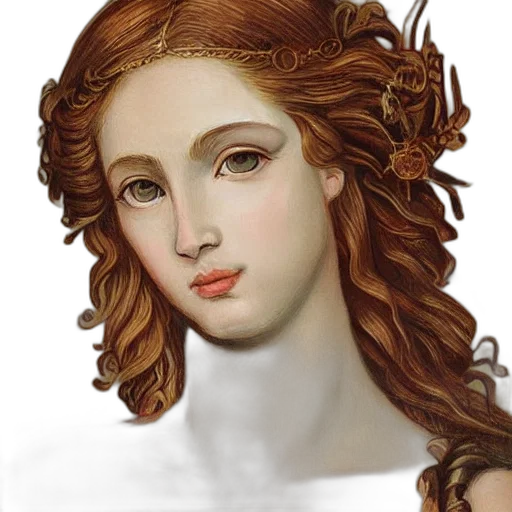 face, crown, jewelry, hair, photorealistic, oil painting, fantasy art, pixel art transparent PNG cut-out