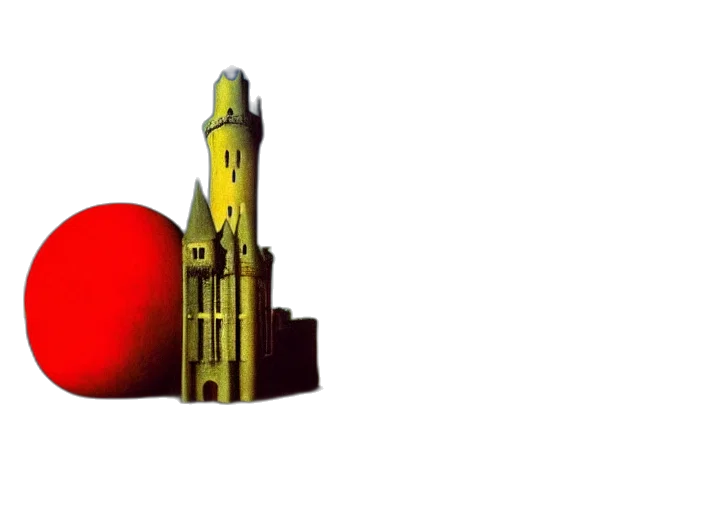 building, 3d render, concept art, pixel art transparent PNG cut-out
