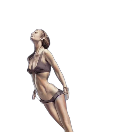dress, concept art, photorealistic, fantasy art transparent PNG cut-out