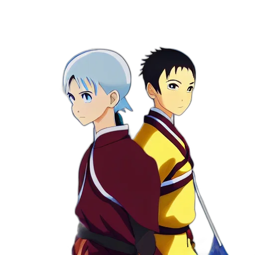 staff, jacket, anime, concept art transparent PNG cut-out