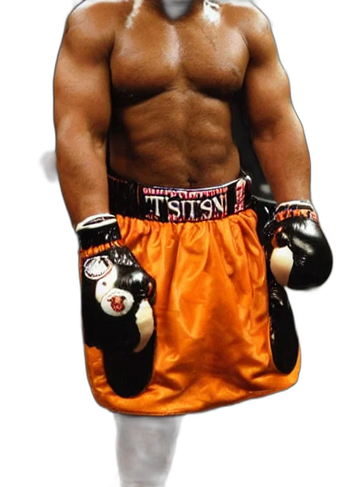 jacket, photorealistic, 3d render, mike, tyson, chicken, wings, drumstick transparent PNG cut-out