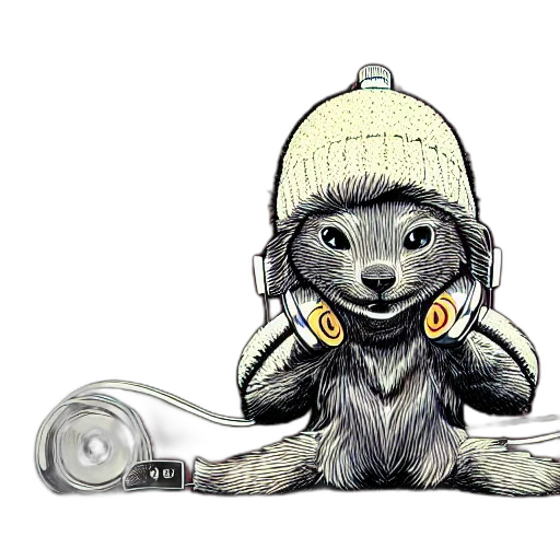 hat, animal, jewelry, staff, concept art, watercolor, cartoon, fantasy art transparent PNG cut-out