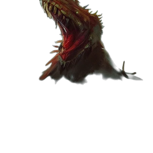dragon, creature, animal, face, concept art, fantasy art, photorealistic, watercolor transparent PNG cut-out
