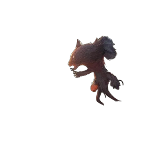 dragon, creature, animal, hair transparent PNG cut-out