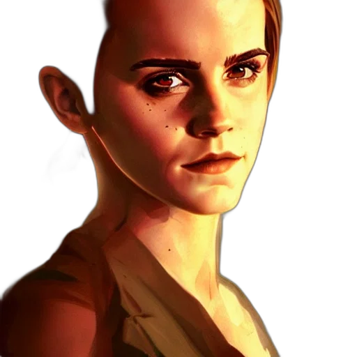 face, staff, robot, weapon, photorealistic, concept art, comic book art, fantasy art transparent PNG cut-out