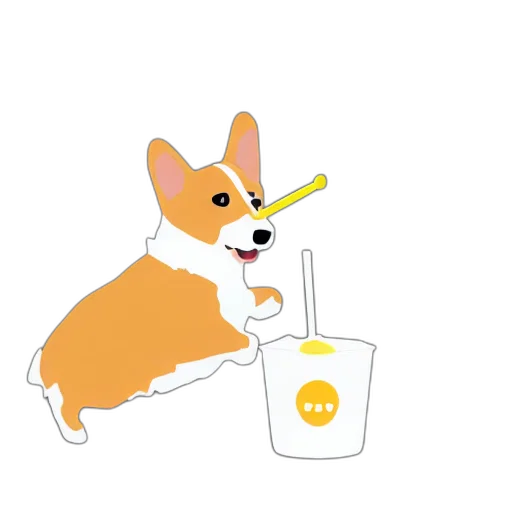 staff, food, animal, cartoon, concept art, 3d render, pixel art, golden transparent PNG cut-out