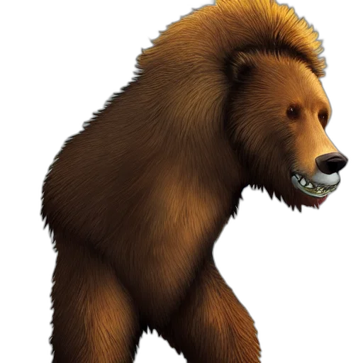 animal, creature, staff, face, concept art, 3d render, photorealistic, pixel art transparent PNG cut-out