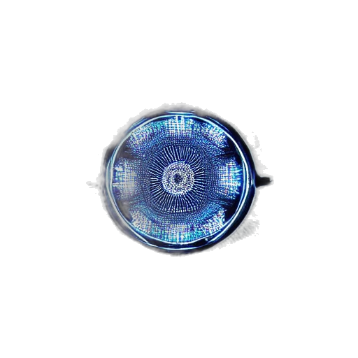 jewelry, mask, weapon, bottle, 3d render, photorealistic, blue, fractals transparent PNG cut-out