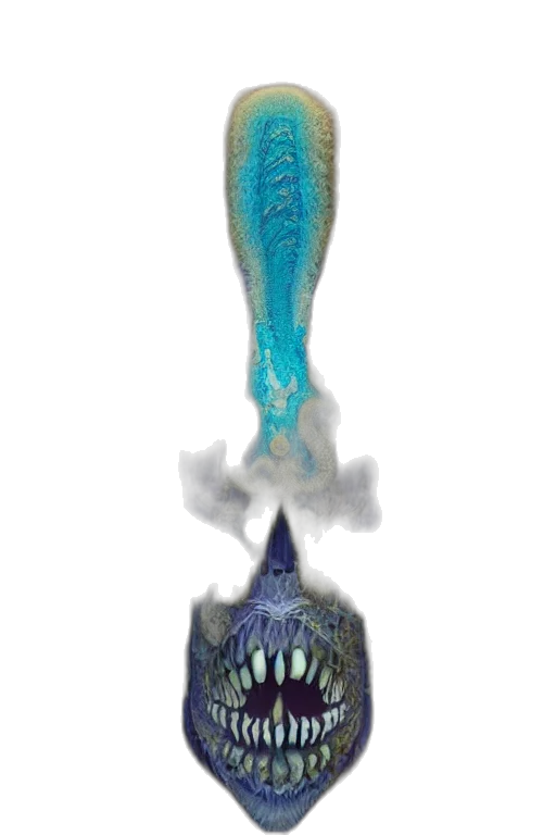 staff, dragon, creature, animal, concept art, 3d render, photorealistic, fantasy art transparent PNG cut-out