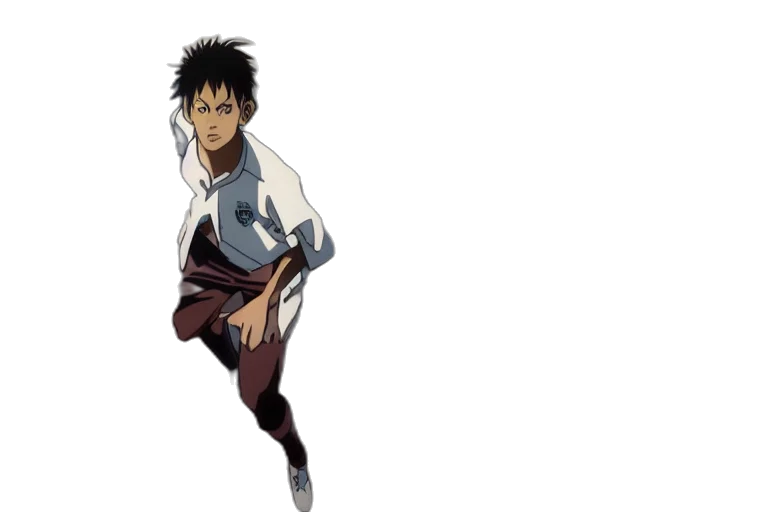 jacket, staff, anime, concept art transparent PNG cut-out