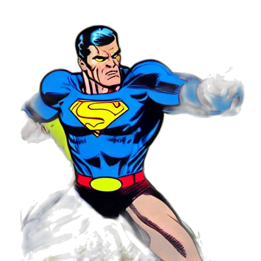 comic book art, concept art, cartoon, photorealistic, superhero, clear, focus, sharp transparent PNG cut-out