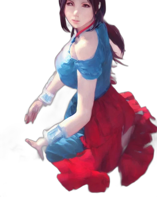 dress, crown, staff, flower transparent PNG cut-out