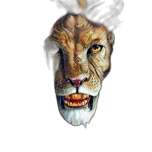mask, crown, face, animal transparent PNG cut-out
