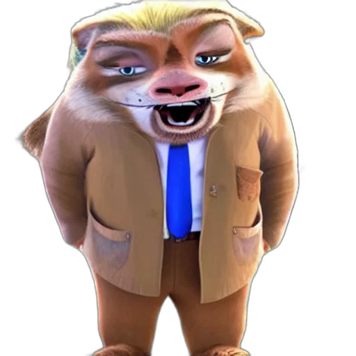animal, creature, staff, face transparent PNG cut-out