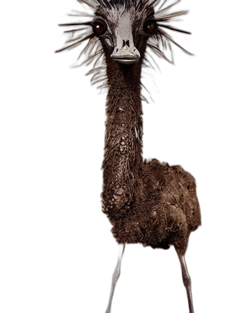 animal, creature, mask, hair, photorealistic, concept art, 3d render, portrait transparent PNG cut-out