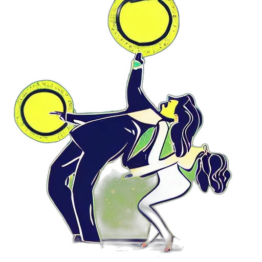 staff, umbrella, jewelry, concept art, cartoon, anime, neon lights, green transparent PNG cut-out
