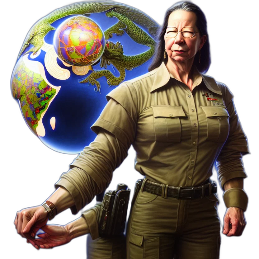 staff, concept art, photorealistic, outer space transparent PNG cut-out