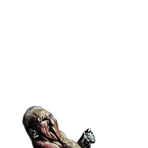 creature, mask, animal, face, comic book art, concept art, pixel art, 3d render transparent PNG cut-out