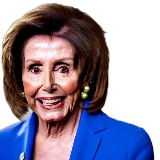 mask, face, creature, weapon, nancy, pelosi, full, beard transparent PNG cut-out