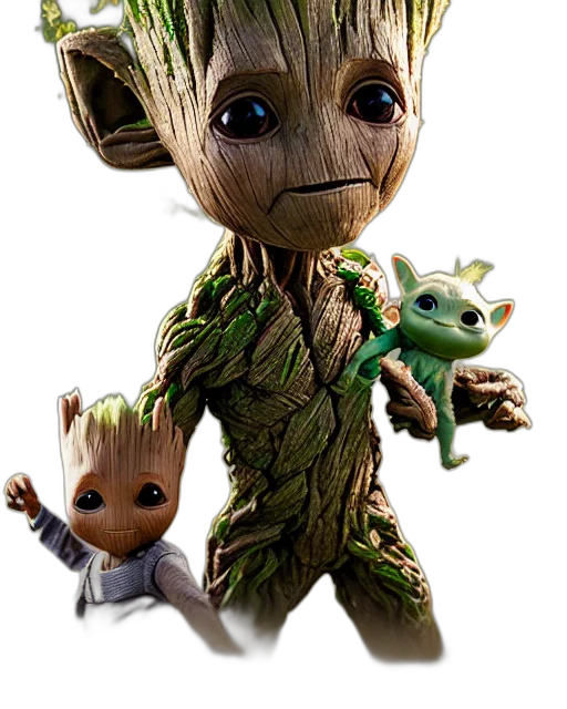 creature, tree, animal, concept art transparent PNG cut-out