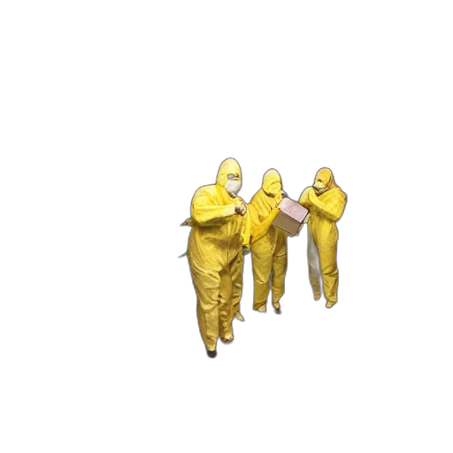 jacket, staff, mask, umbrella, 3d render, concept art, pixel art, outer space transparent PNG cut-out