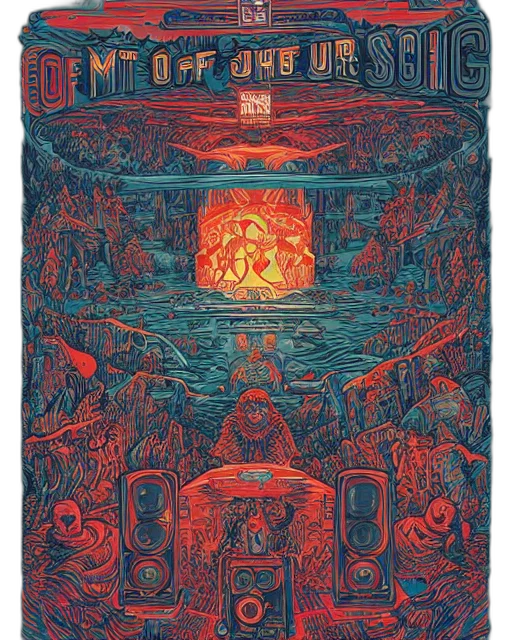 fire, underwater, music, poster transparent PNG cut-out