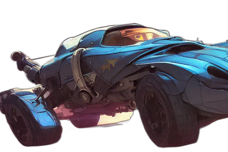 car, weapon, concept art, cyberpunk transparent PNG cut-out