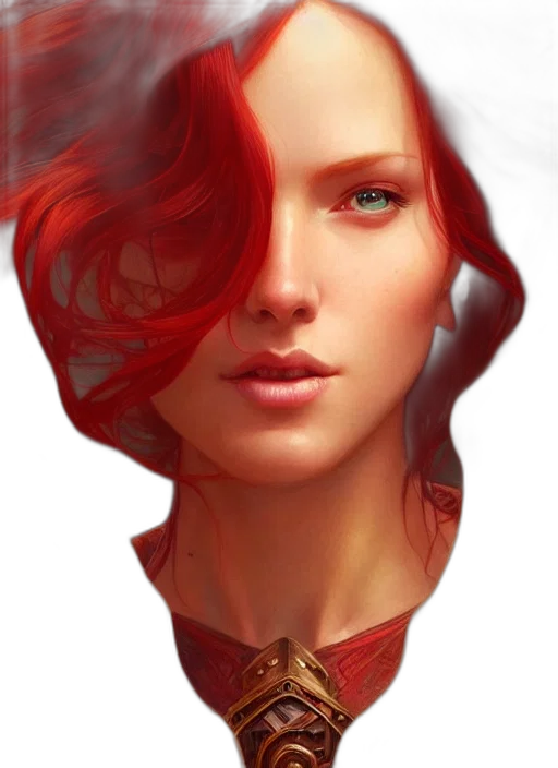 face, mask, crown, hair transparent PNG cut-out