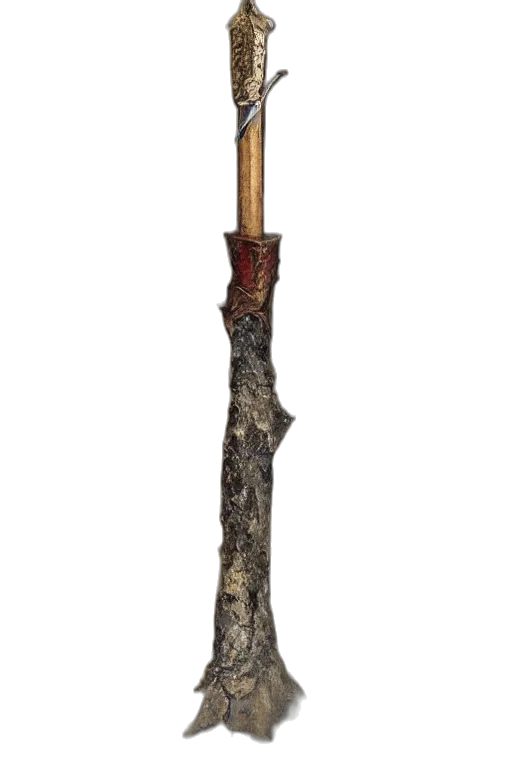 staff, sword, weapon, umbrella, 3d render, concept art, photorealistic, fantasy art transparent PNG cut-out