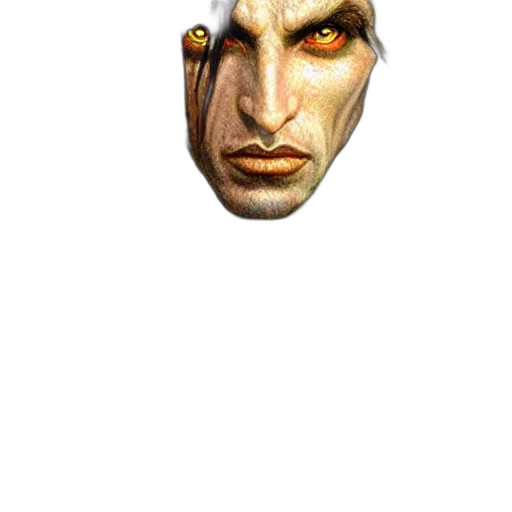 mask, face, creature, staff transparent PNG cut-out