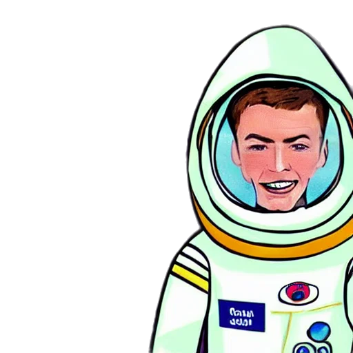 cartoon, comic book art, concept art, outer space transparent PNG cut-out