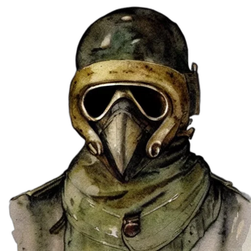 mask, face, jacket, weapon transparent PNG cut-out
