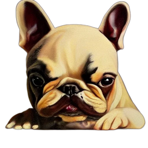 face, animal, photorealistic, 3d render transparent PNG cut-out