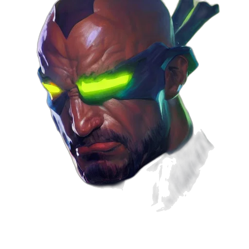 mask, face, staff, robot transparent PNG cut-out