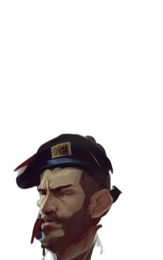 face, hat, staff, mask transparent PNG cut-out