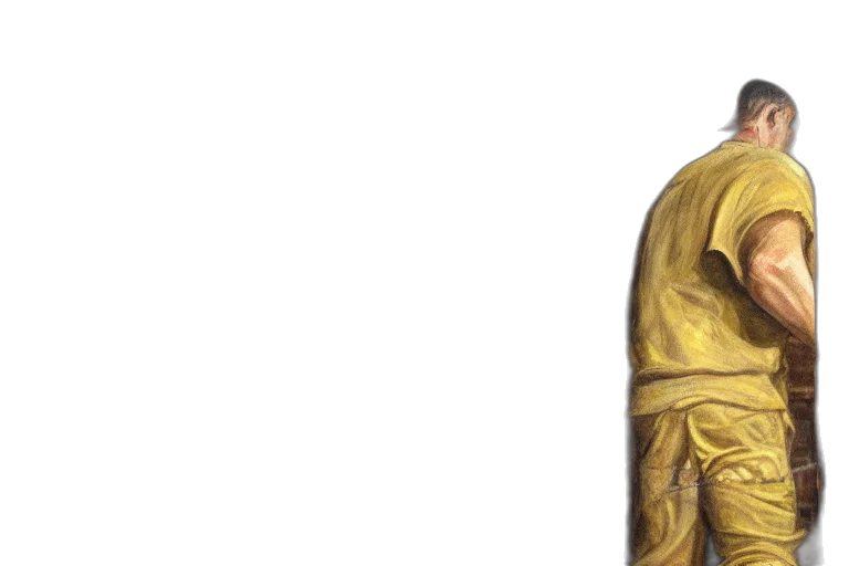 face, dress, crown, staff transparent PNG cut-out
