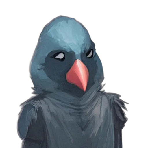 creature, animal, mask, staff transparent PNG cut-out