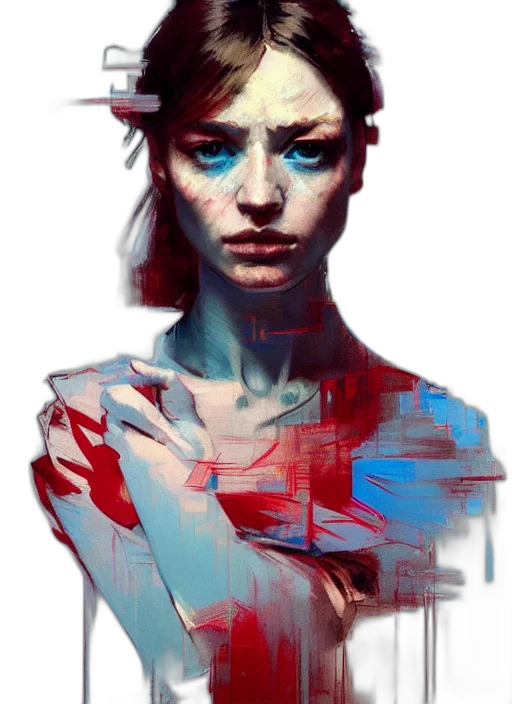 face, hat, concept art, photorealistic transparent PNG cut-out