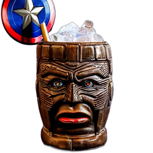 mask, crown, bottle, face, 3d render, closeup, photorealistic, photograph transparent PNG cut-out