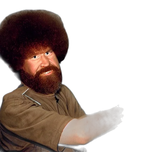 hair, hat, staff, jacket transparent PNG cut-out