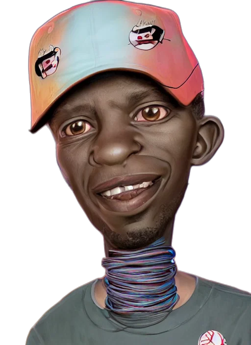 face, hat, staff, creature, cartoon, photorealistic, anime, concept art transparent PNG cut-out